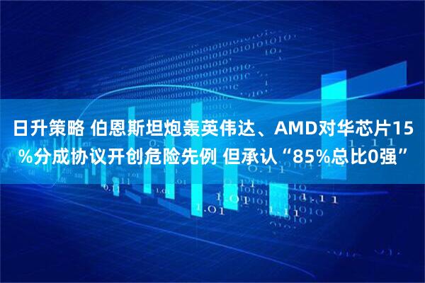 日升策略 伯恩斯坦炮轰英伟达、AMD对华芯片15%分成协议开创危险先例 但承认“85%总比0强”