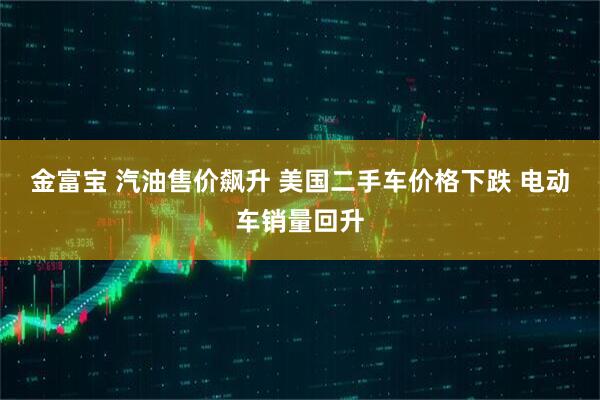 金富宝 汽油售价飙升 美国二手车价格下跌 电动车销量回升